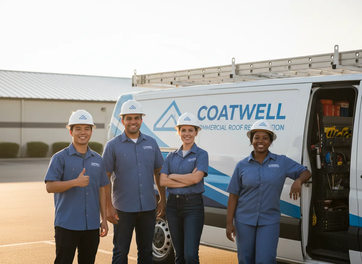 Commercial roof coating company in Linn, WV